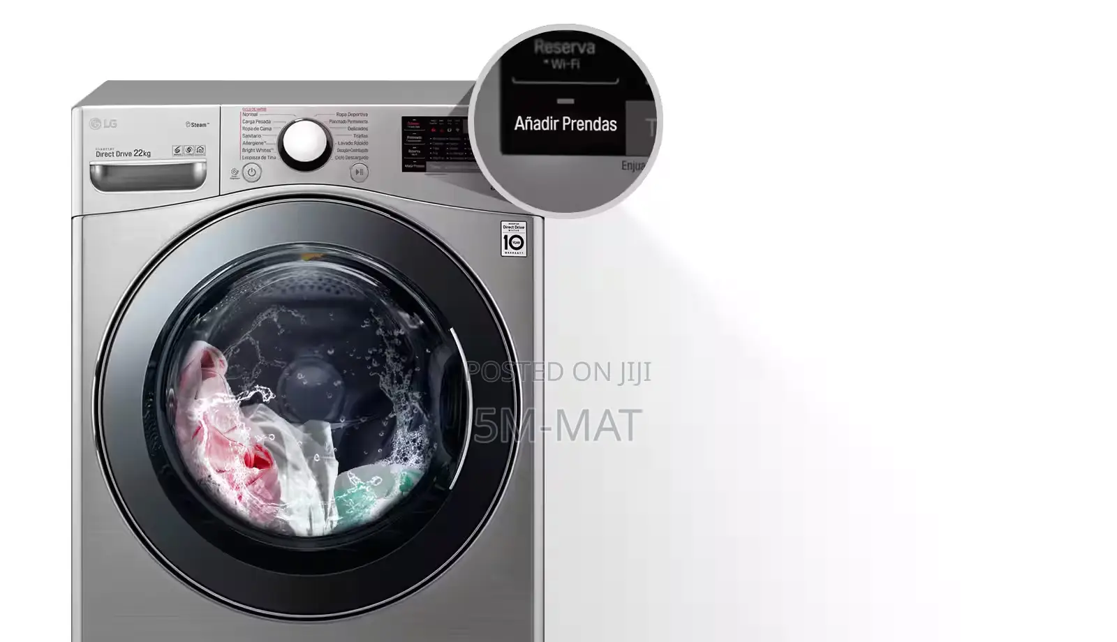 Smart Thinq 18kg/10kg | Front Load Washer/Dryer |Turbowash