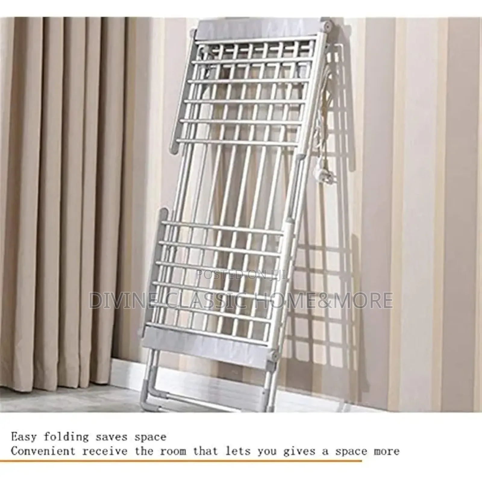 Dunelm Heated Airer/Dryer Line With Wings