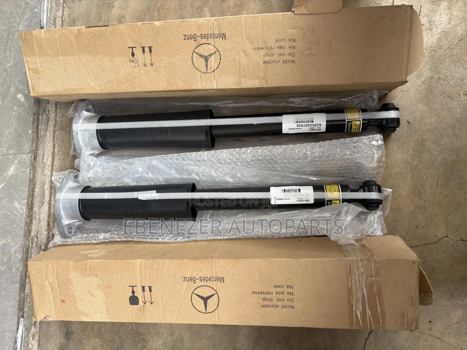 Mercedes Benz W205 C300 Back Shocks 2015 2016 2017 2018 2019