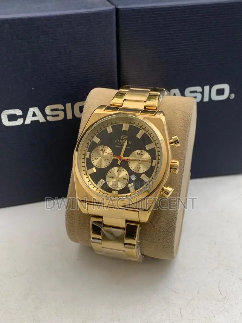 Elegant Casio Edifice Sapphire Chronograph –Stainless Steel