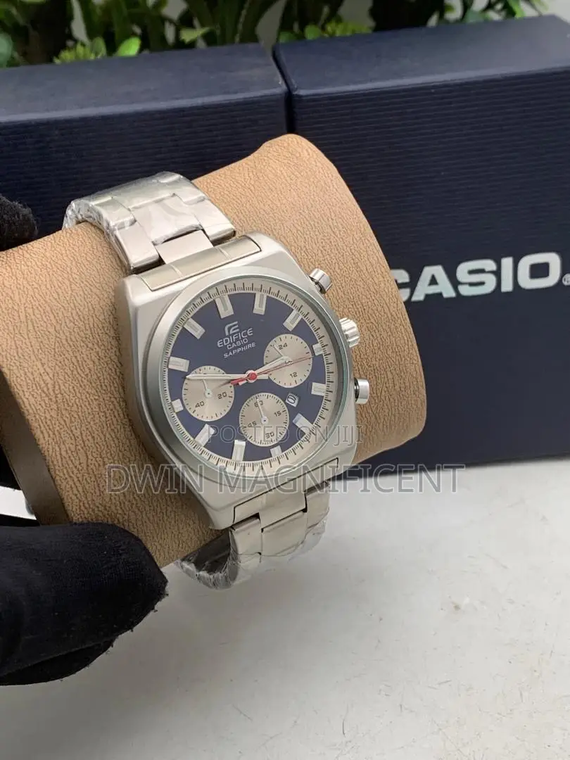 Elegant Casio Edifice Sapphire Chronograph –Stainless Steel