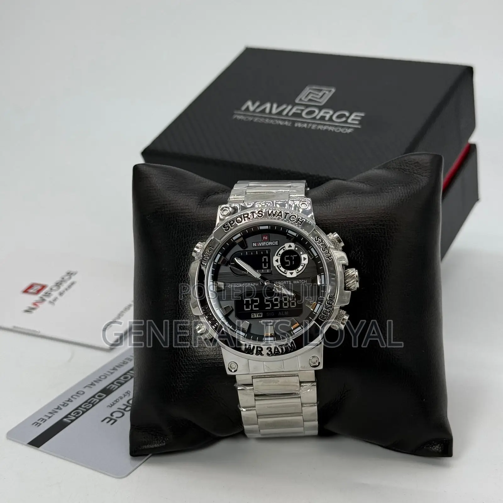 Naviforce Nf9237 Stainless Steel Men's Multi-Function