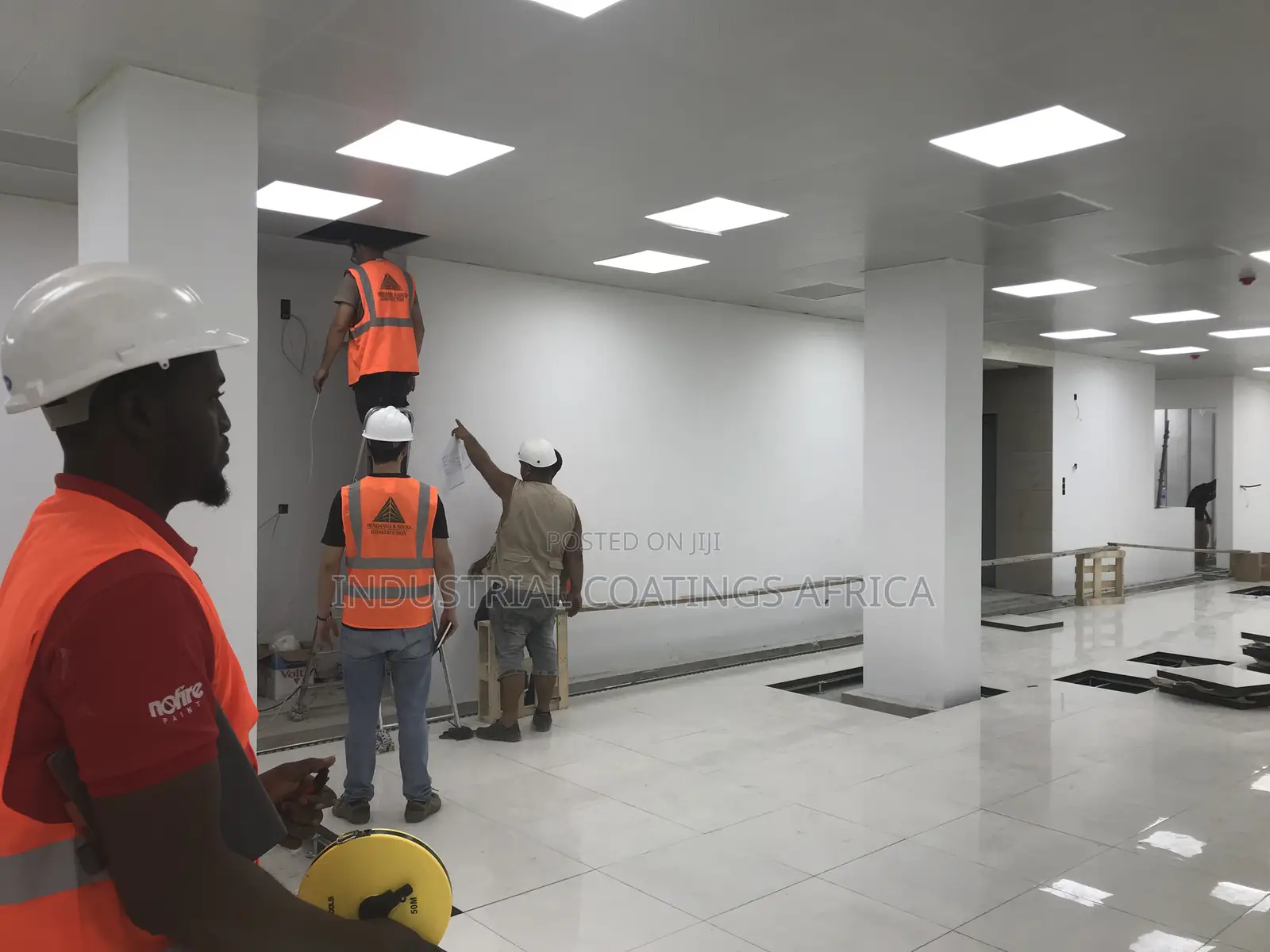 Fire-Retardant Paint for Data Centers, Server Rooms, Etc.
