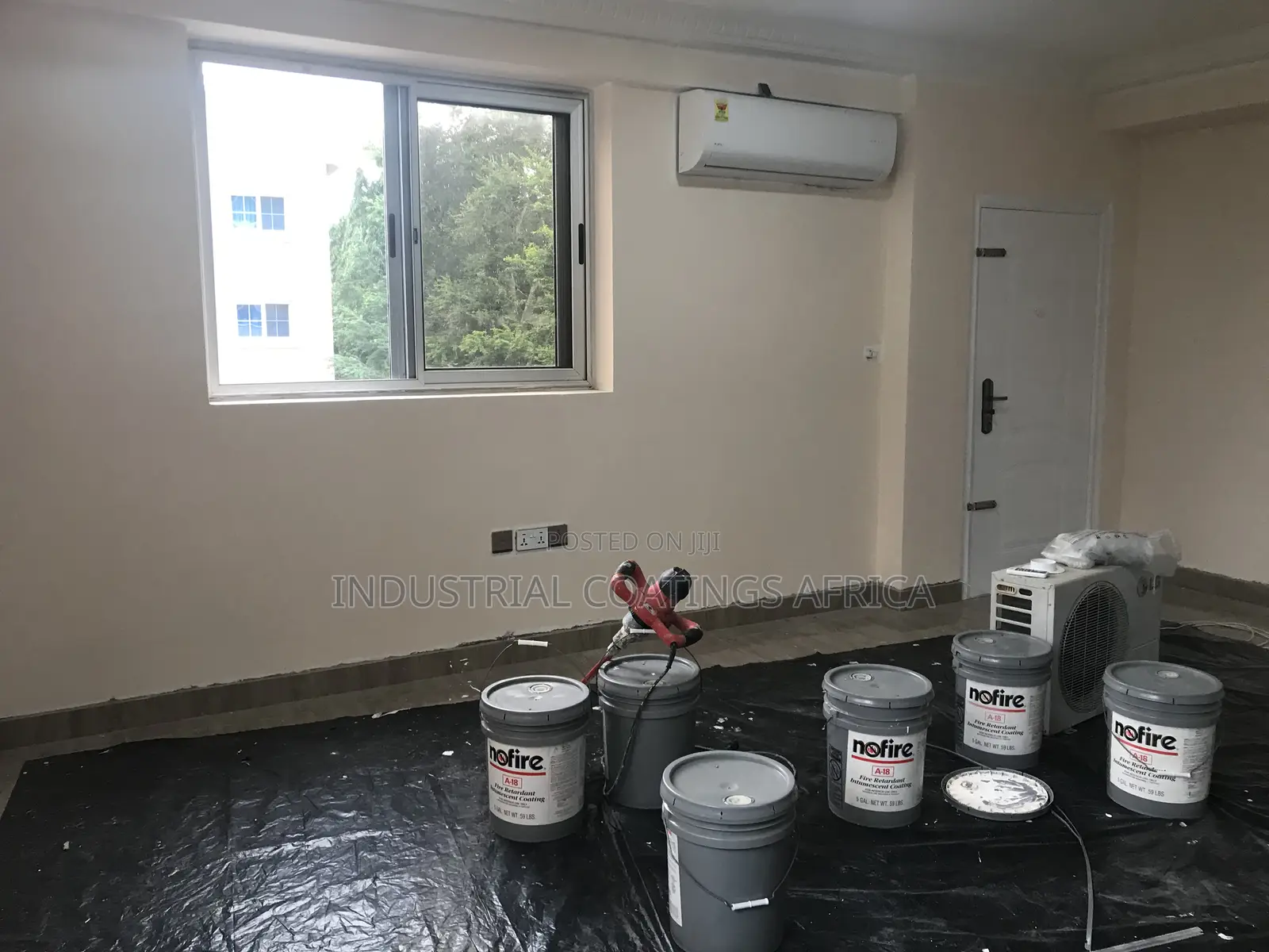 Fire-Retardant Paint for Data Centers, Server Rooms, Etc.