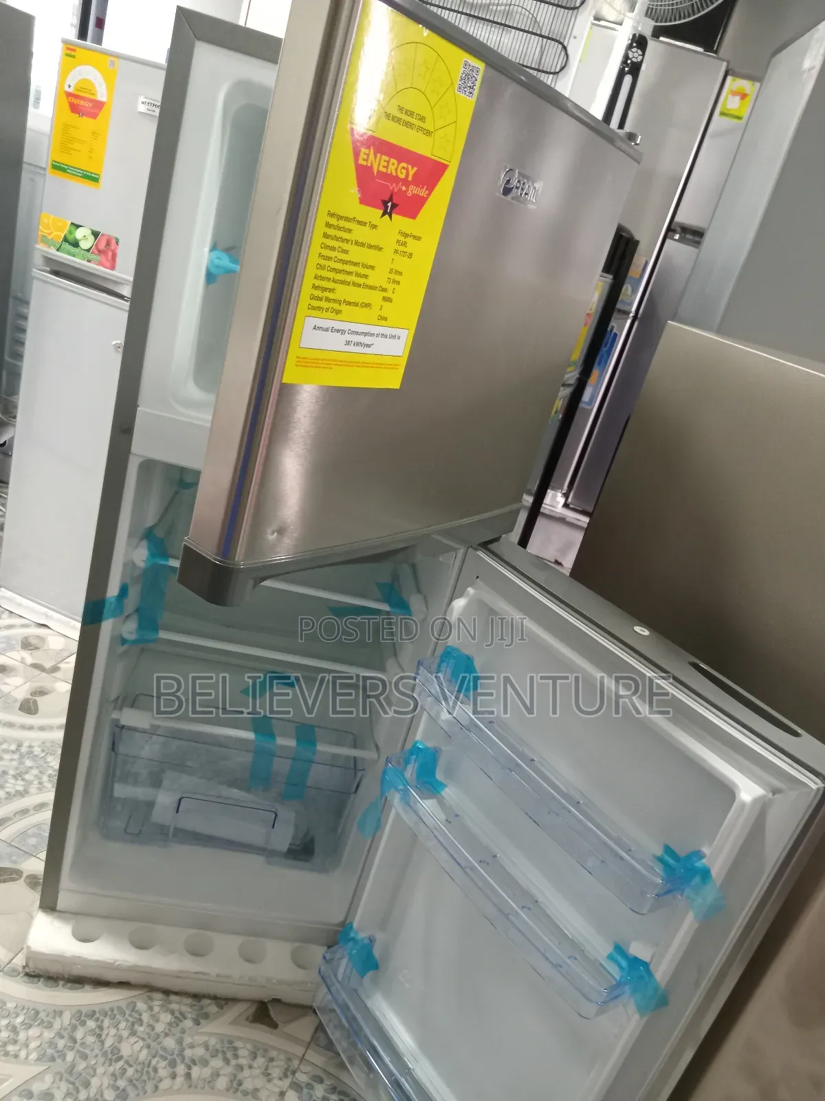 Blissful Home Appliance Fridge Pearl 108l 2 Door Fridge