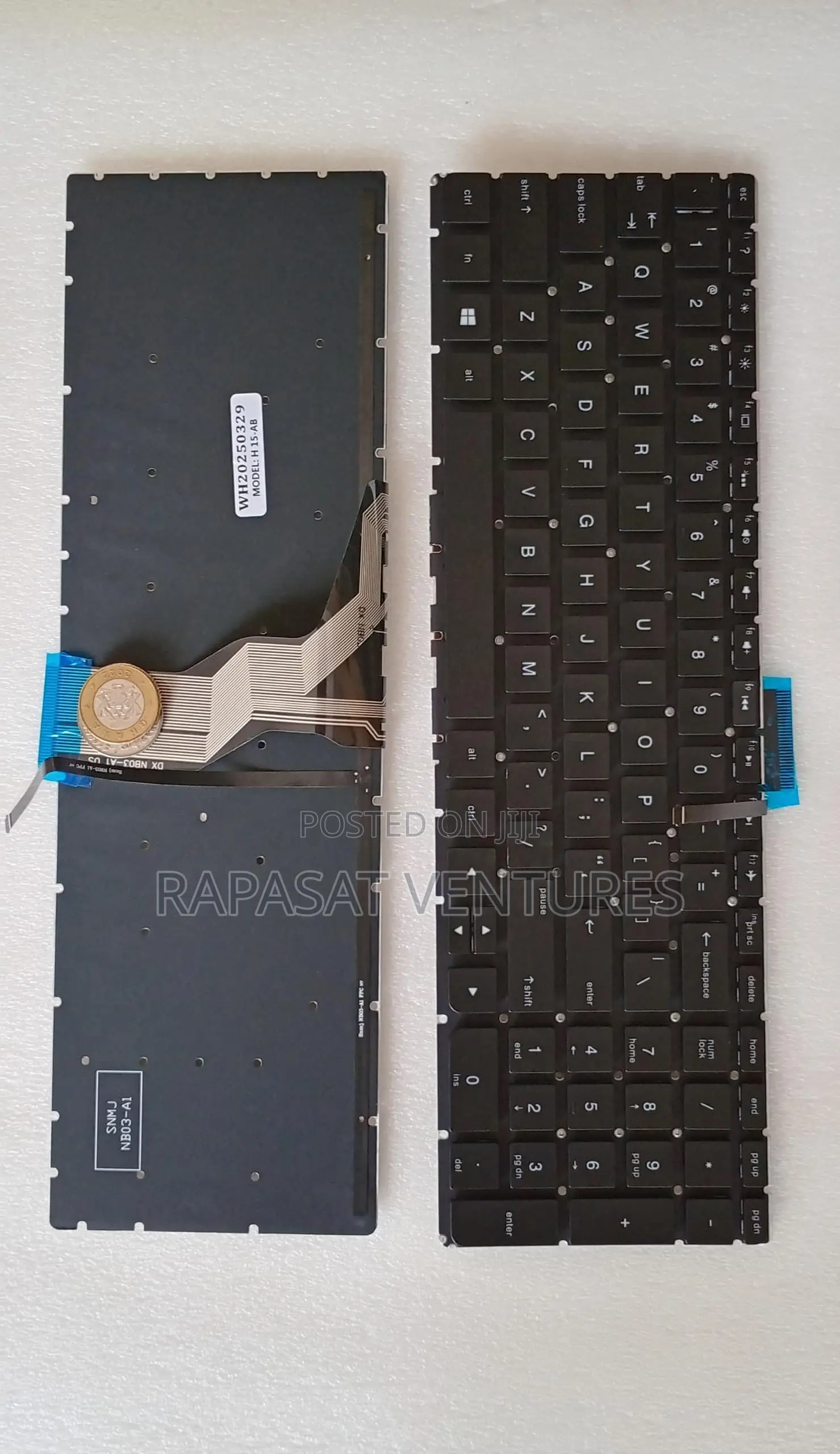 Backlight Keyboard for Hp 15-Ab Series