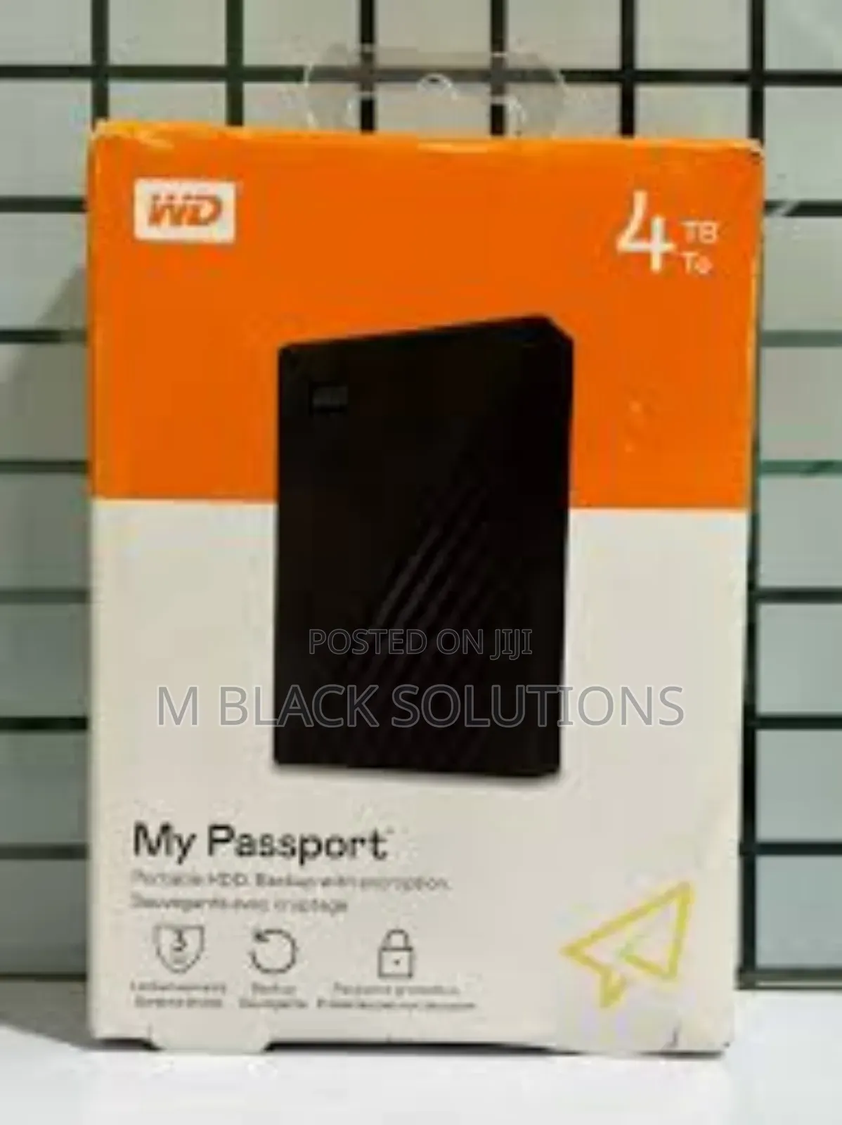 Wd 4tb My Passport External Hard Drive