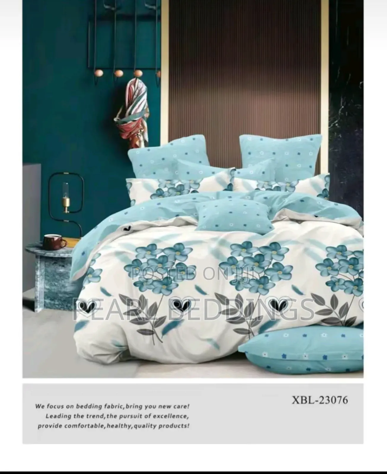 Premium Quality 6pcs 100% Cotton Bedsheets Set Available