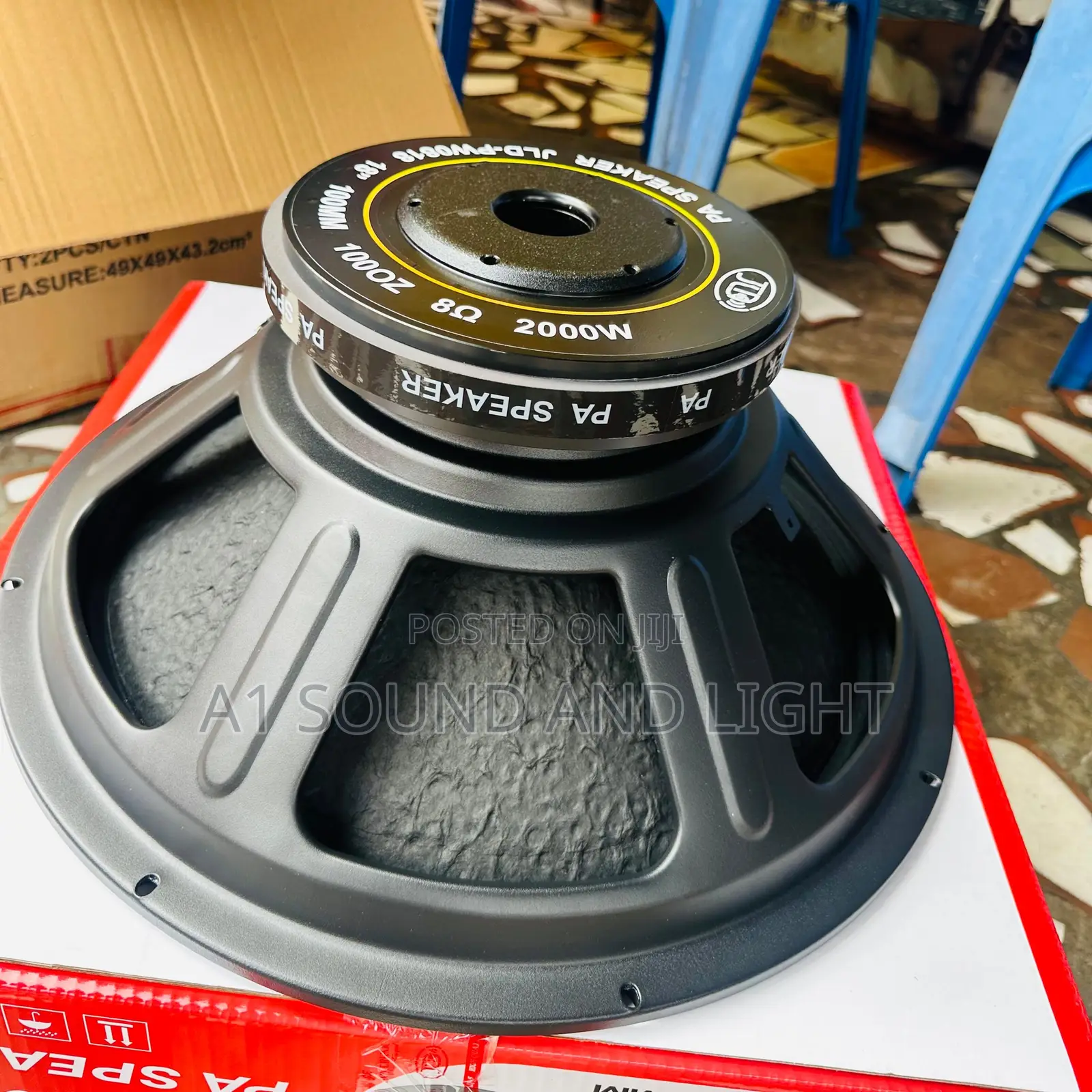 Jld 18 Inches 2000 Watts Subwoofer / Speaker [ Pair ]