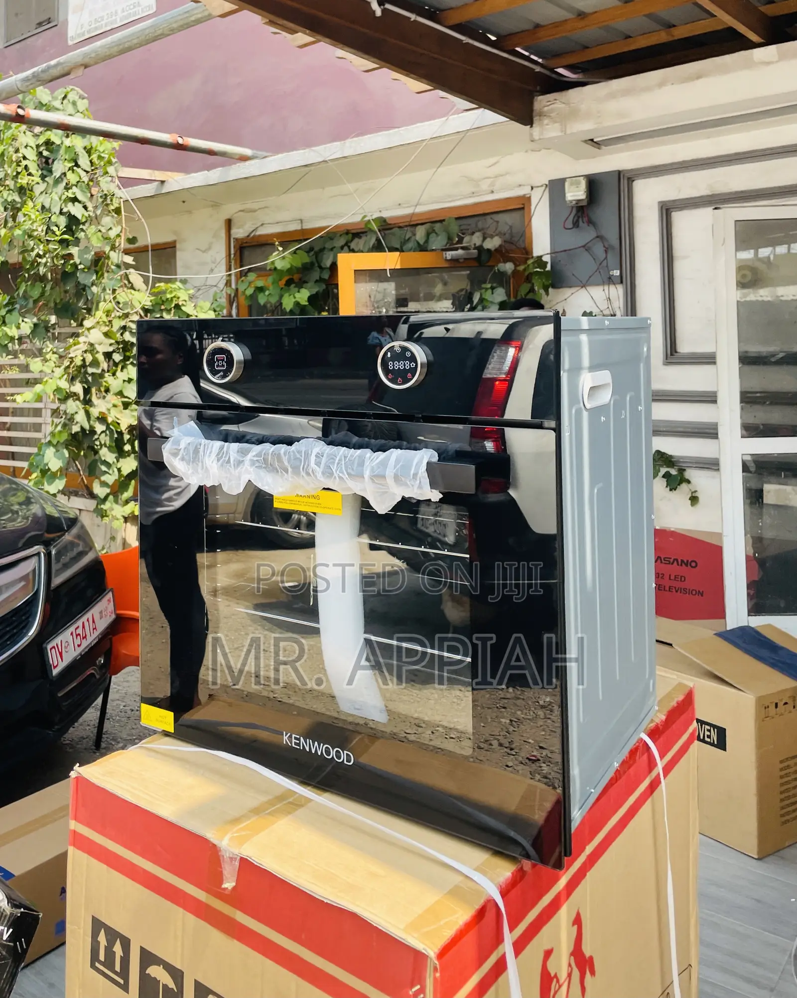Shop Premium Kenwood 90cm Tempered Glass Oven(Built In)