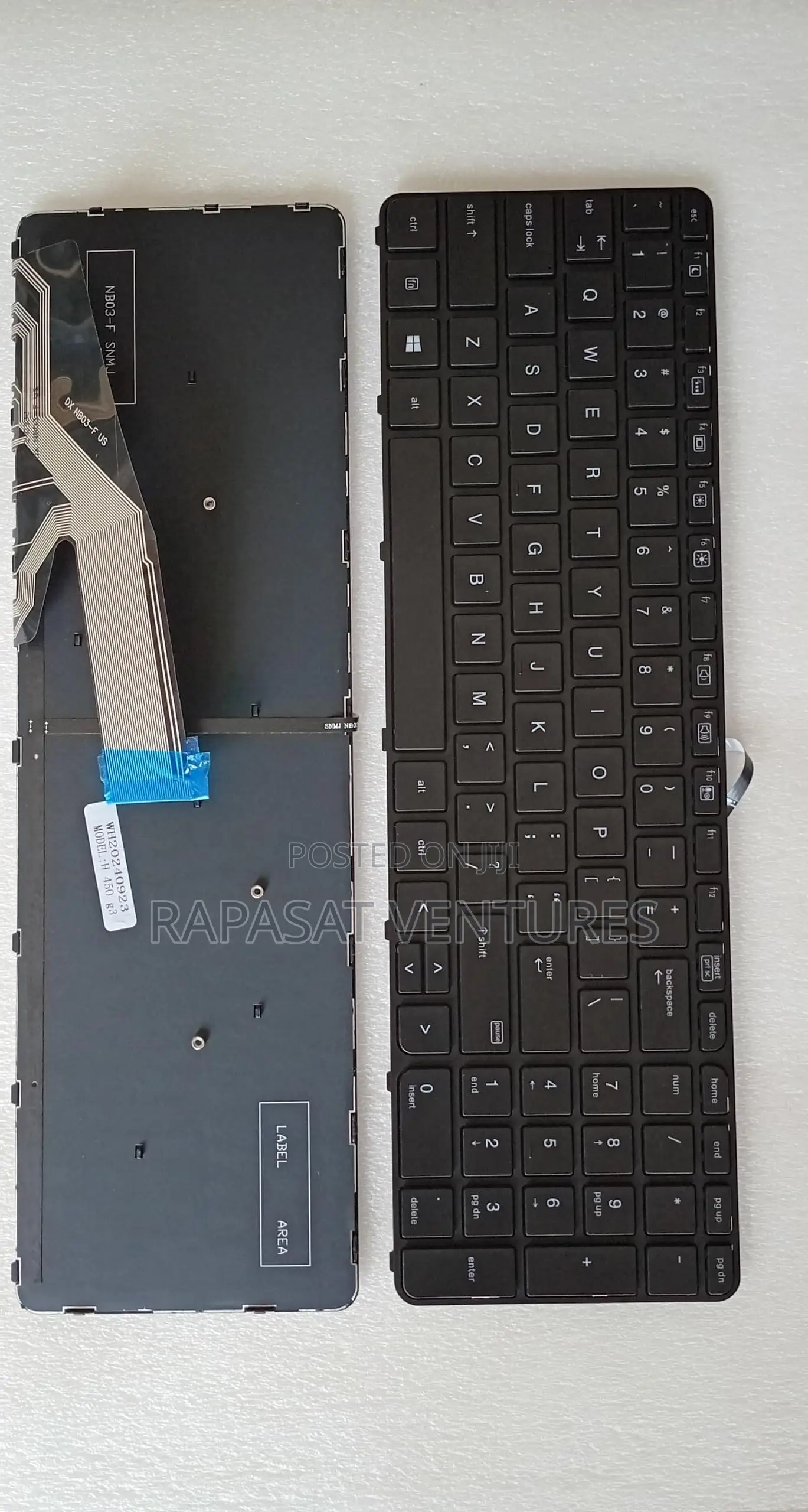 Hp Probook 455 G5 470 G5 Keyboard Backlit