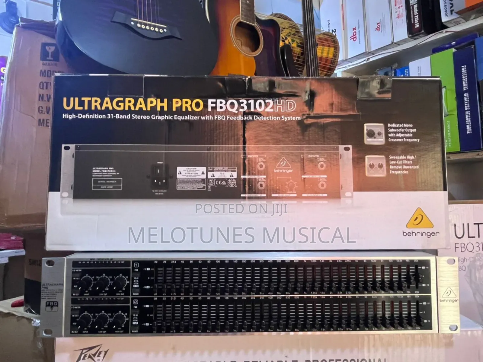 Behringer Ultragraph Pro Fbq3102hd 31-Band Stereo Equalizer