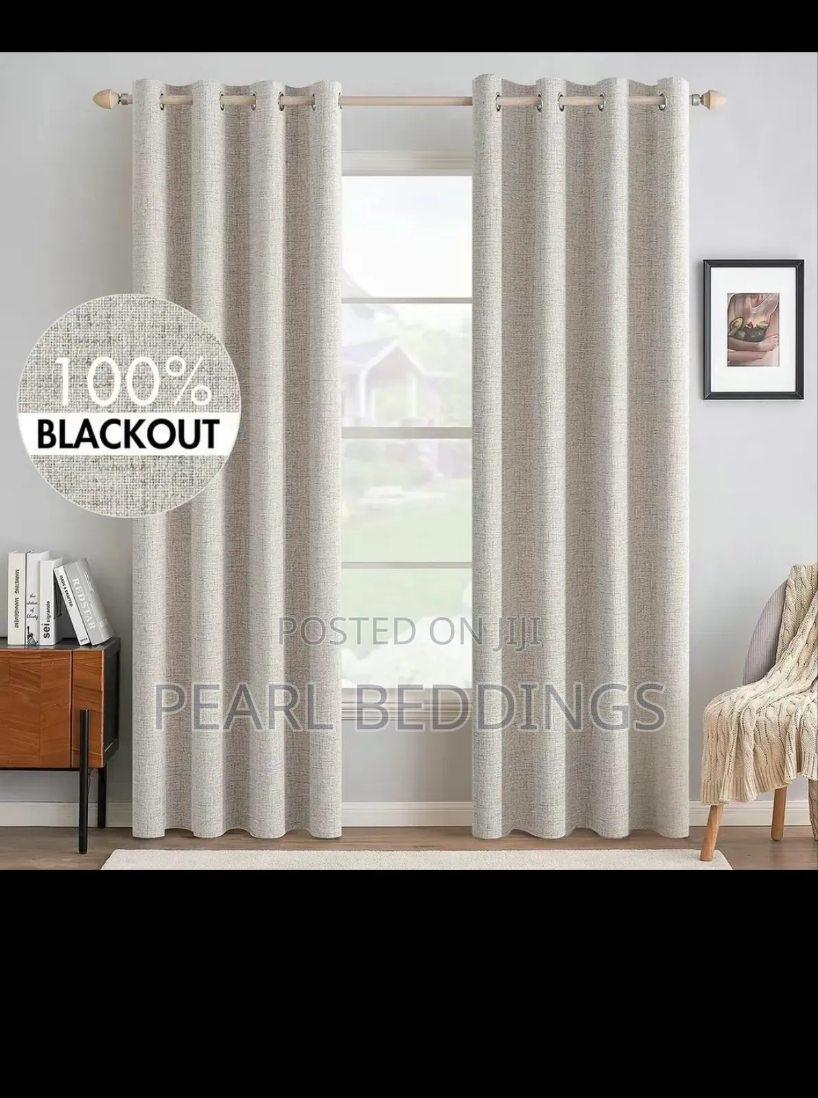 Quality Heavy Textured Sunblock/Blackout Curtains Available
