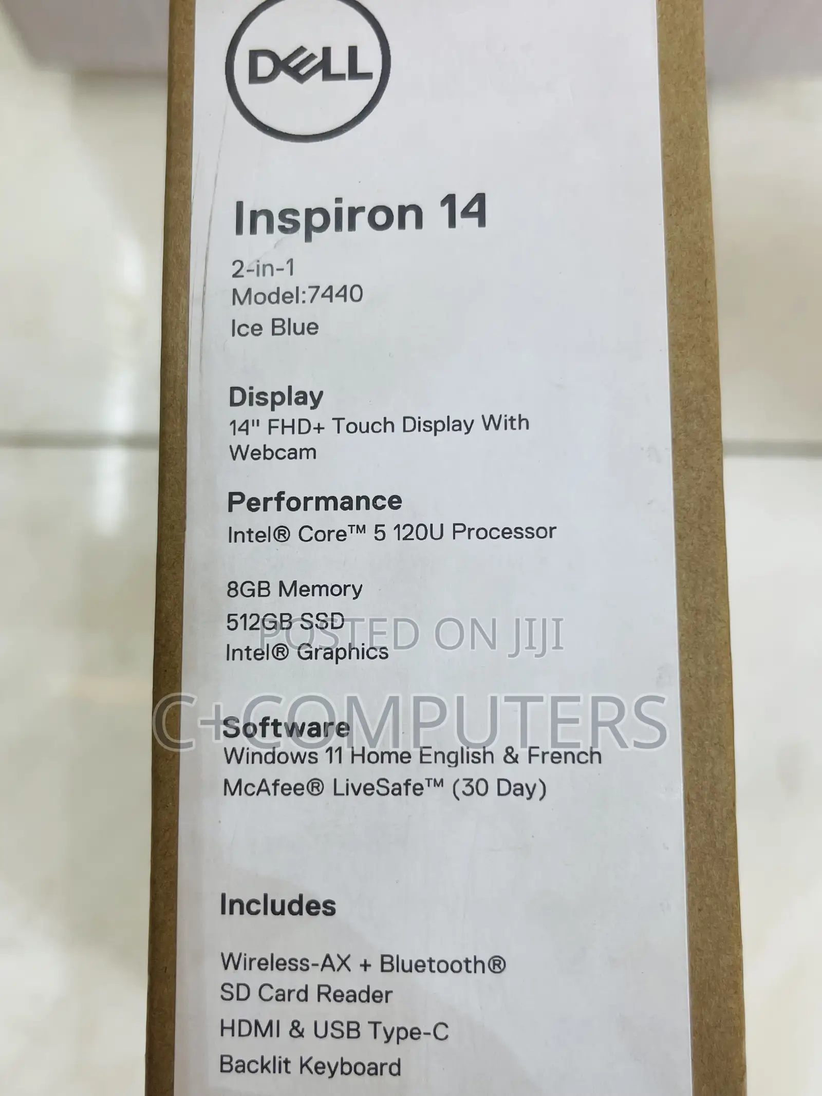 New Laptop Dell Inspiron 14 8GB Intel Core I5 SSD 512GB
