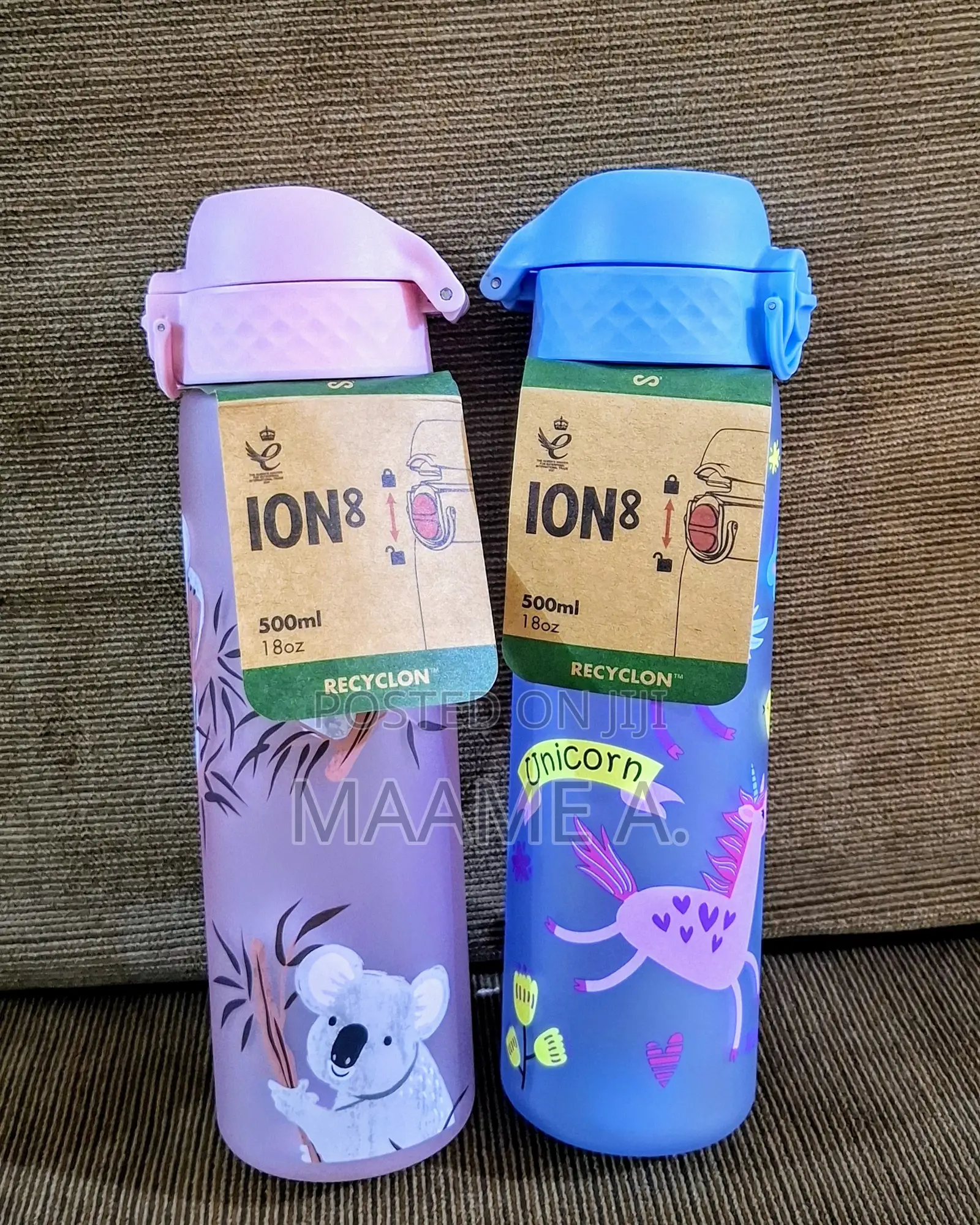 2 Ion 8 Water Bottles