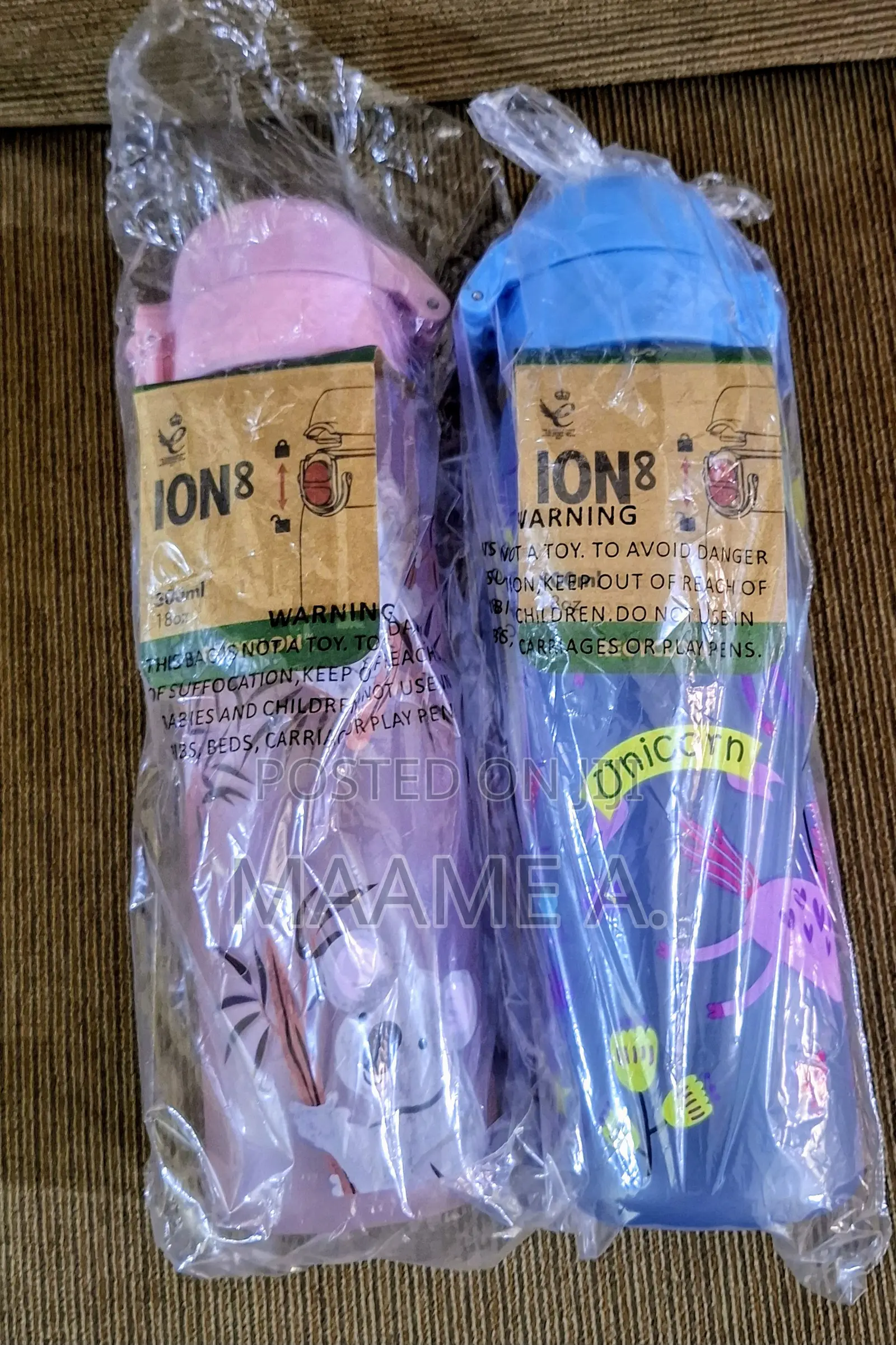 2 Ion 8 Water Bottles