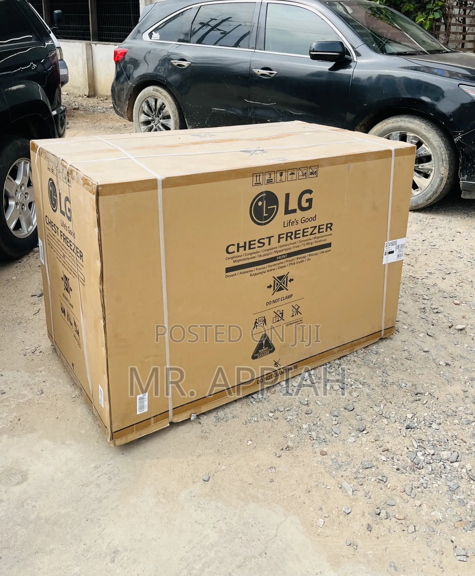 Brand New Lg Gcs415gqfg 345l Single Door Chest Freezer.
