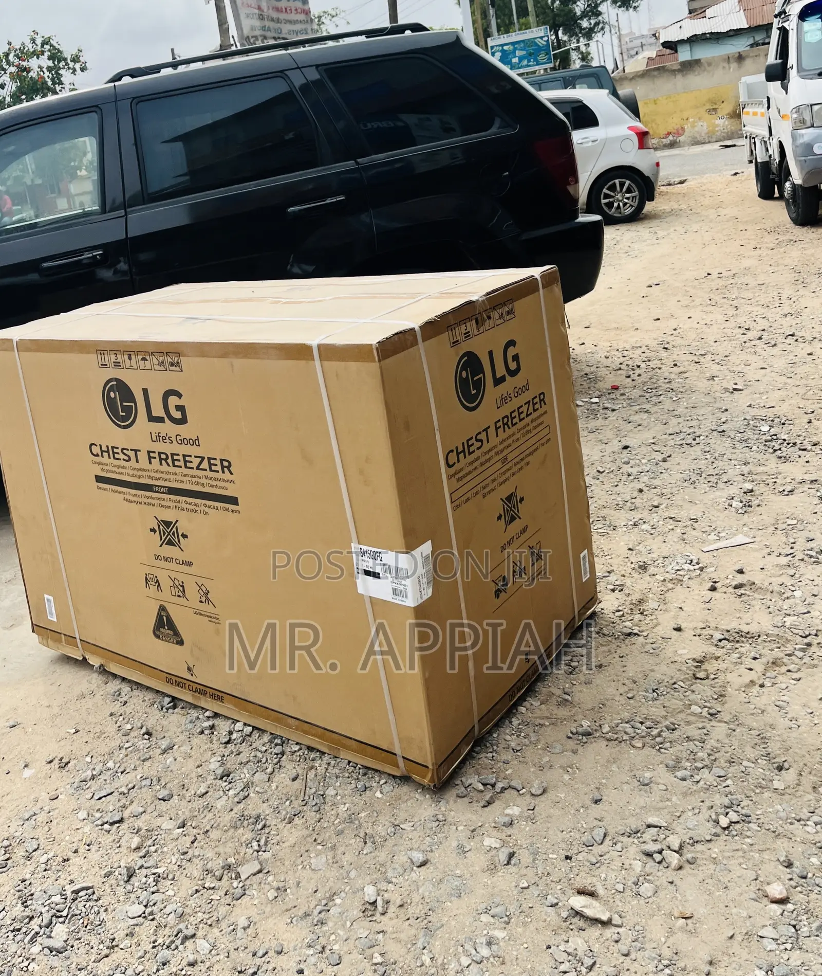 Sealed in Box Lg Gcs415gqfg 345l 1 Door Chest Freezer.