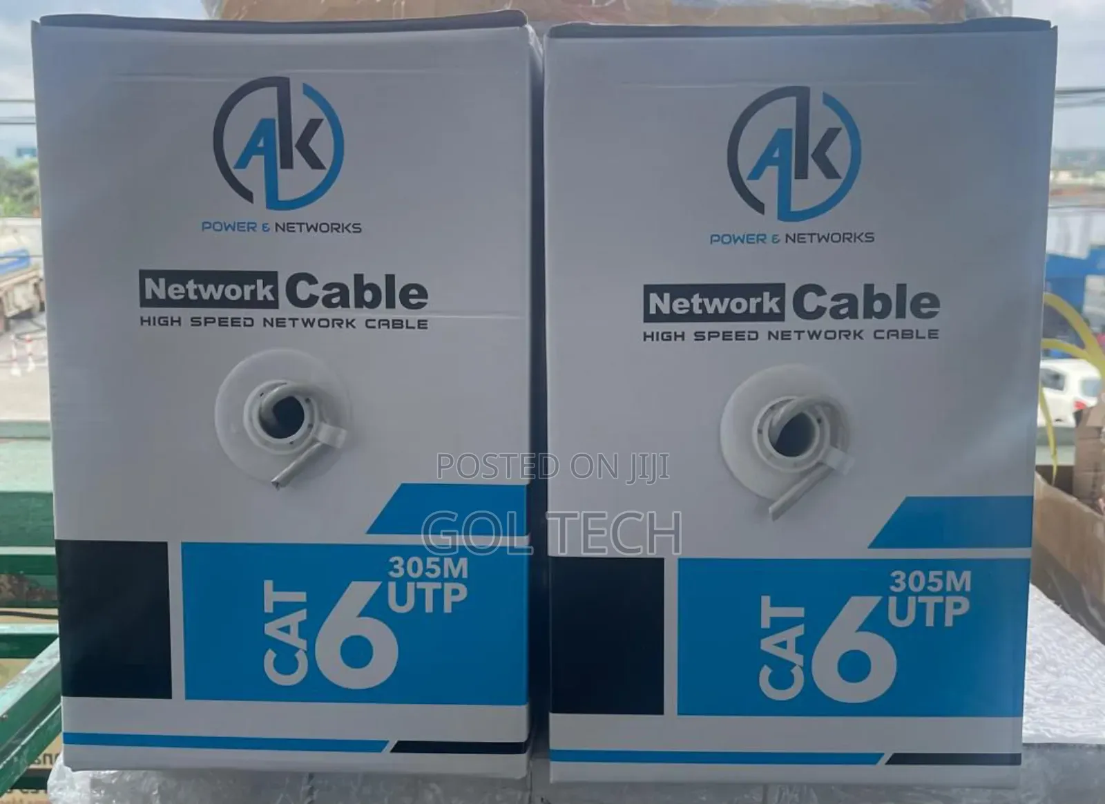 Cat6 Cable 305m Utp Power and Network Ak Network Cable