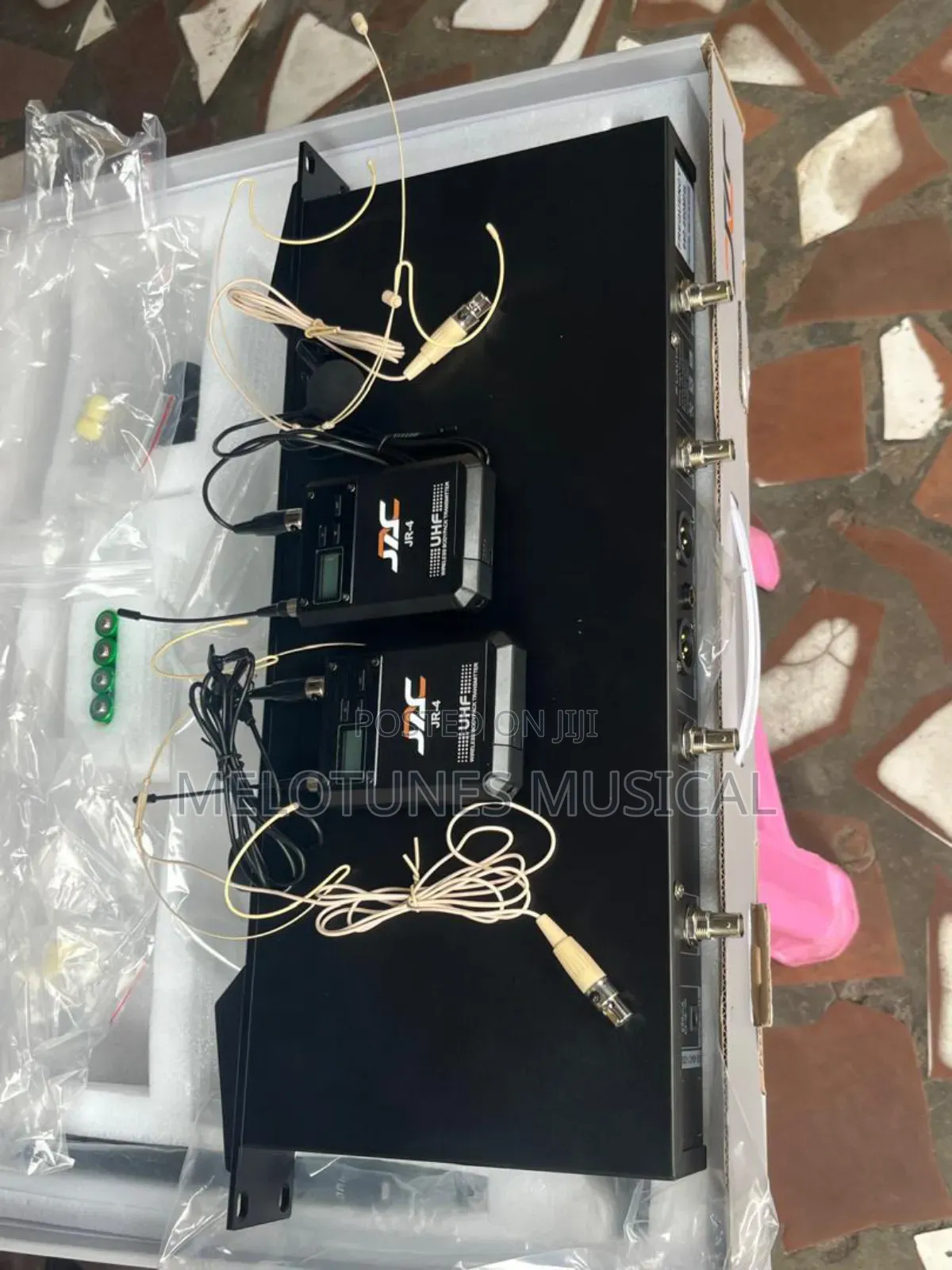 Jac Jr-4 Professional 2in1 Wireless Lapel Microphone