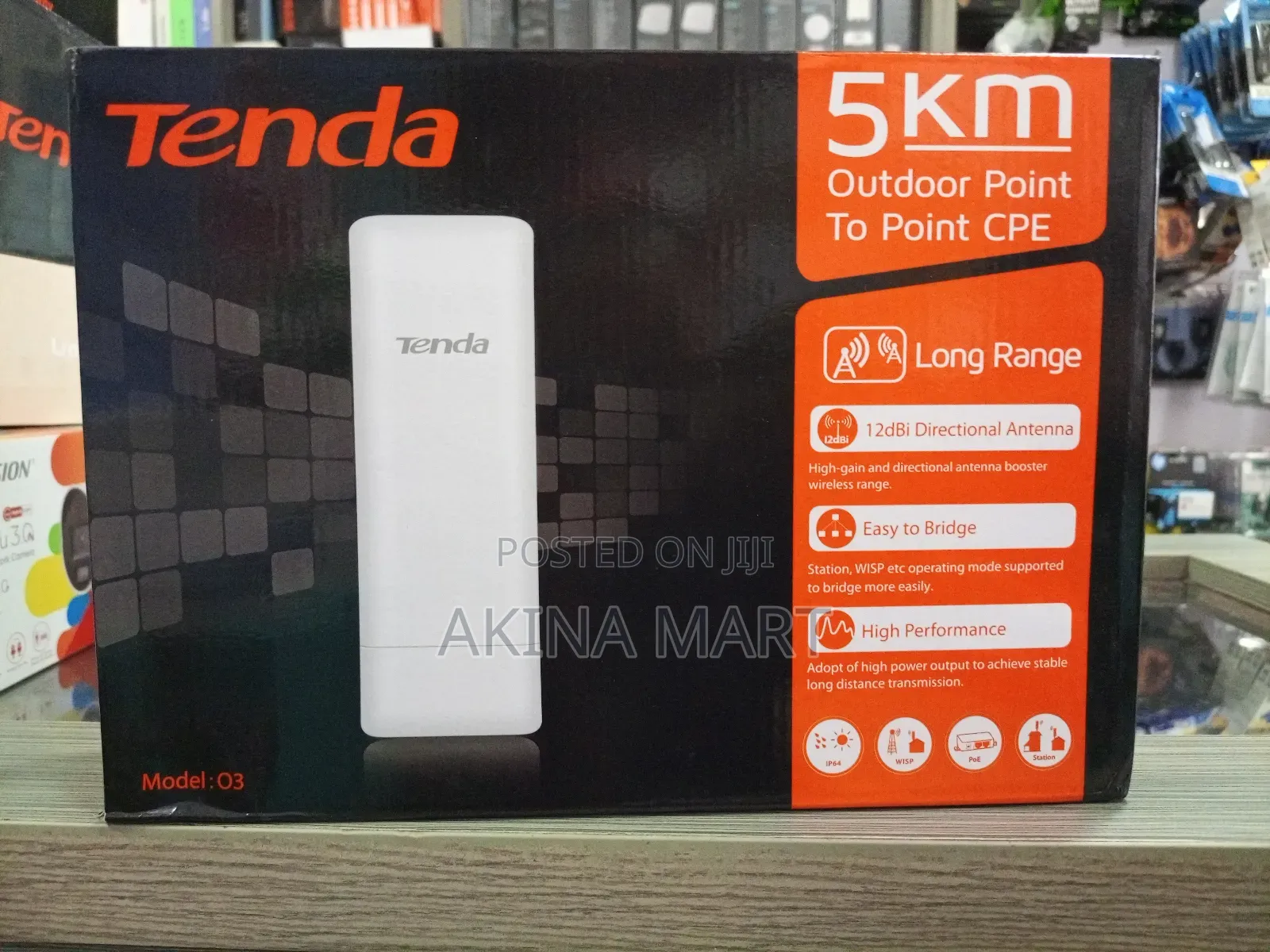 Tenda 03 5km Outdoor Point to Point CPR