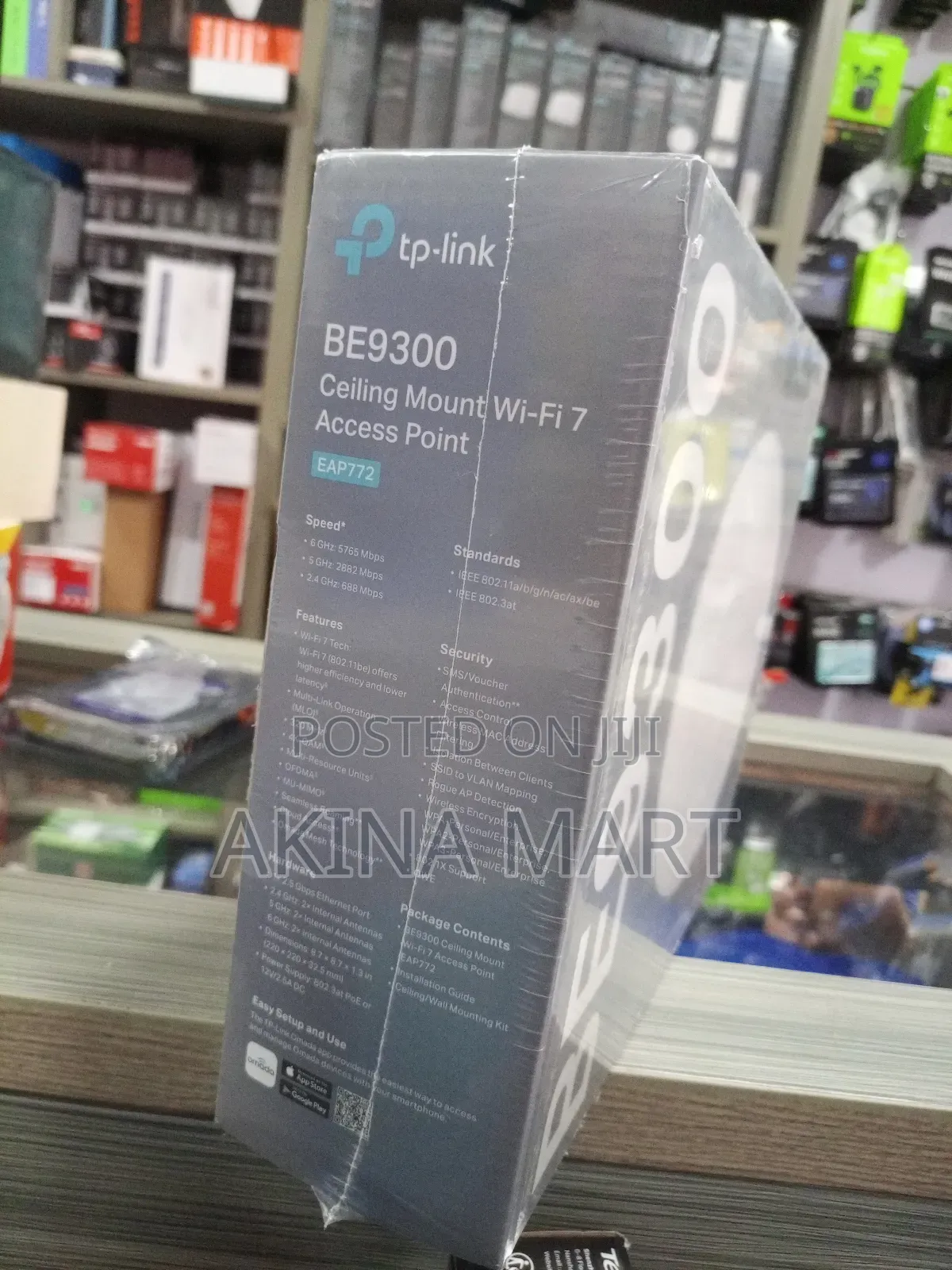 Tp Link Omada Ceiling Mount Wifi Access Point Eap 772