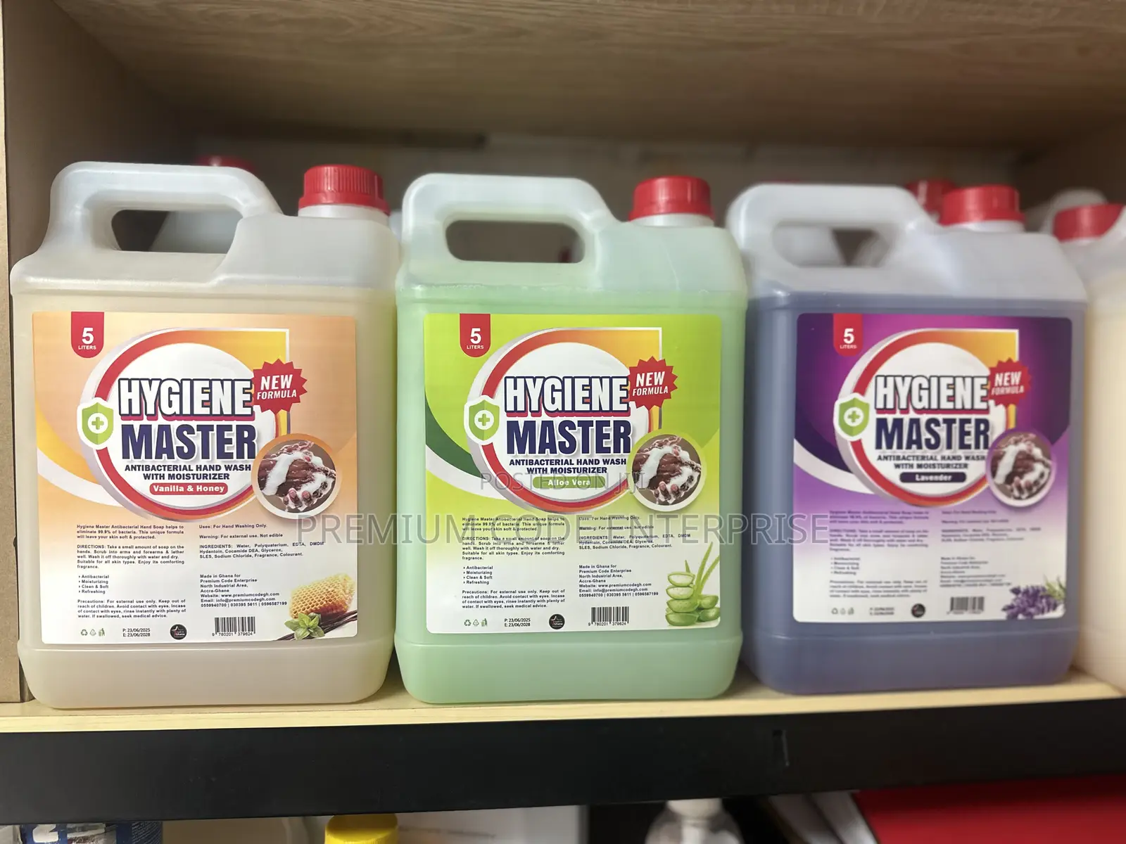 Antibacterial Hand Soap, 5l-Vanilla, Lavender and Alloe Vera
