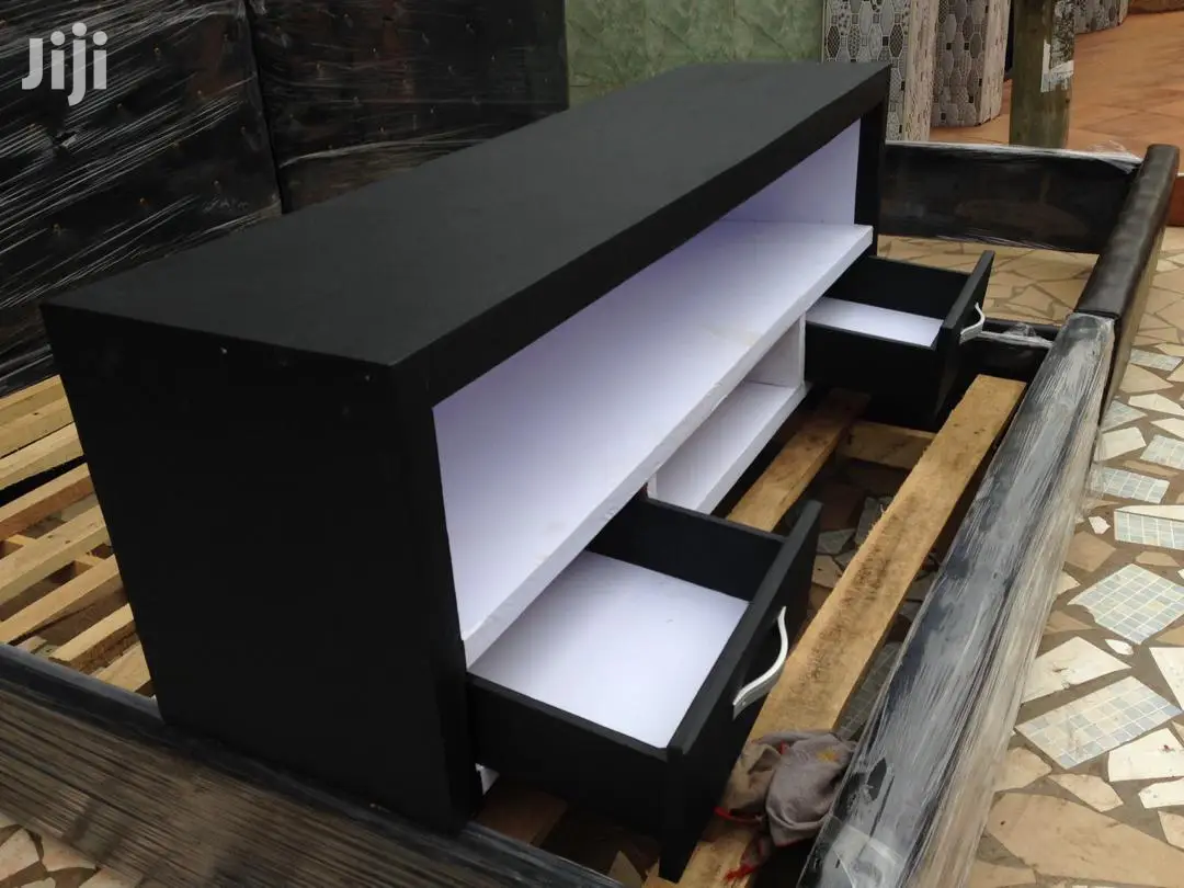 Black White Tv Unit