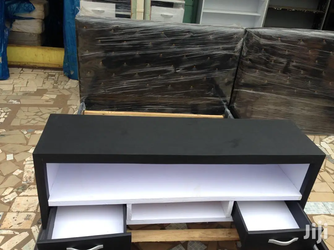 Black White Tv Unit