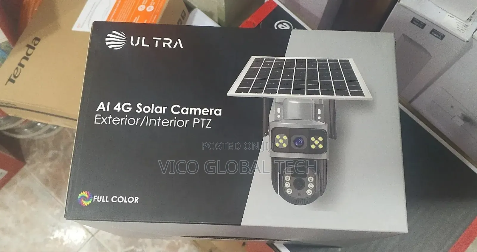 4g Solar Camera Exterior/Interior Ptz" by Ultra
