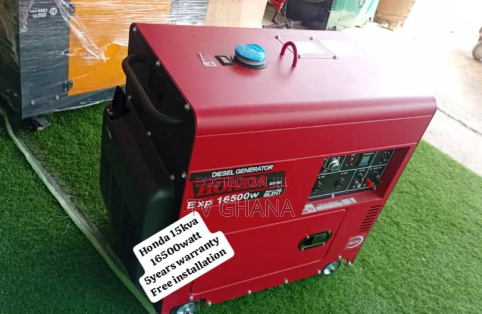 Diesel Only Keystart Silent Honda 15kva Diesel Generator