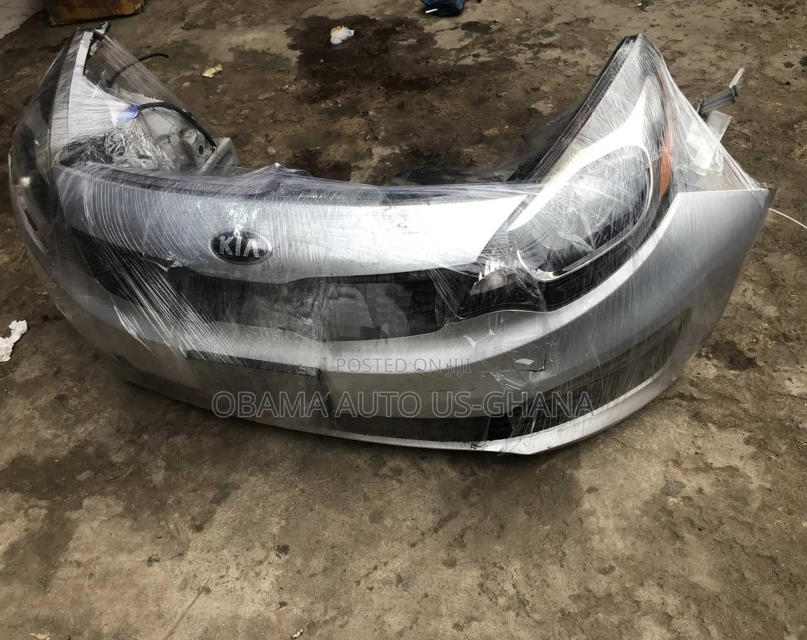 Kia Rio Sedan Front Bumper Cut 2012,2013,2014,2015,2016,2017