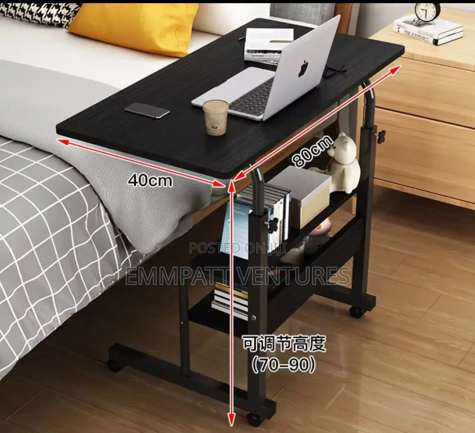 Student Learning Desk With Storage Space and Adjustable