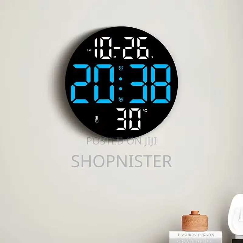 Digital Clock With Humidity and Temperature