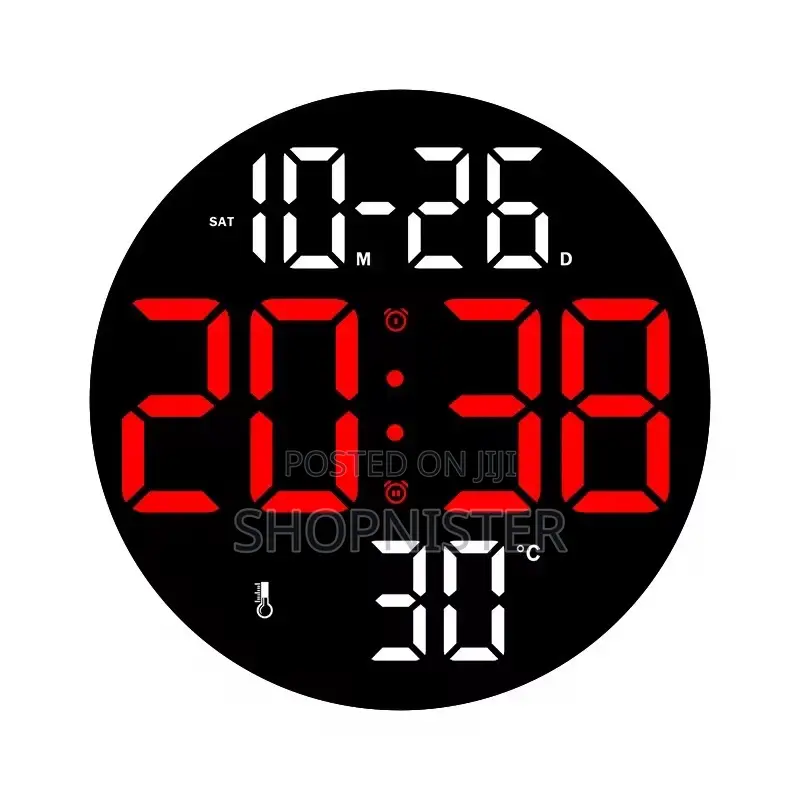 Digital Clock With Humidity and Temperature