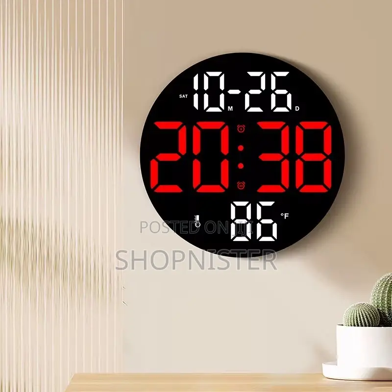 Digital Clock With Humidity and Temperature