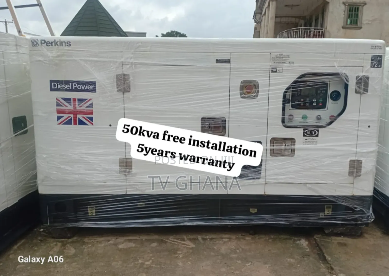 Call for Gen Live in Light Perkins 20kva Diesel Diesel