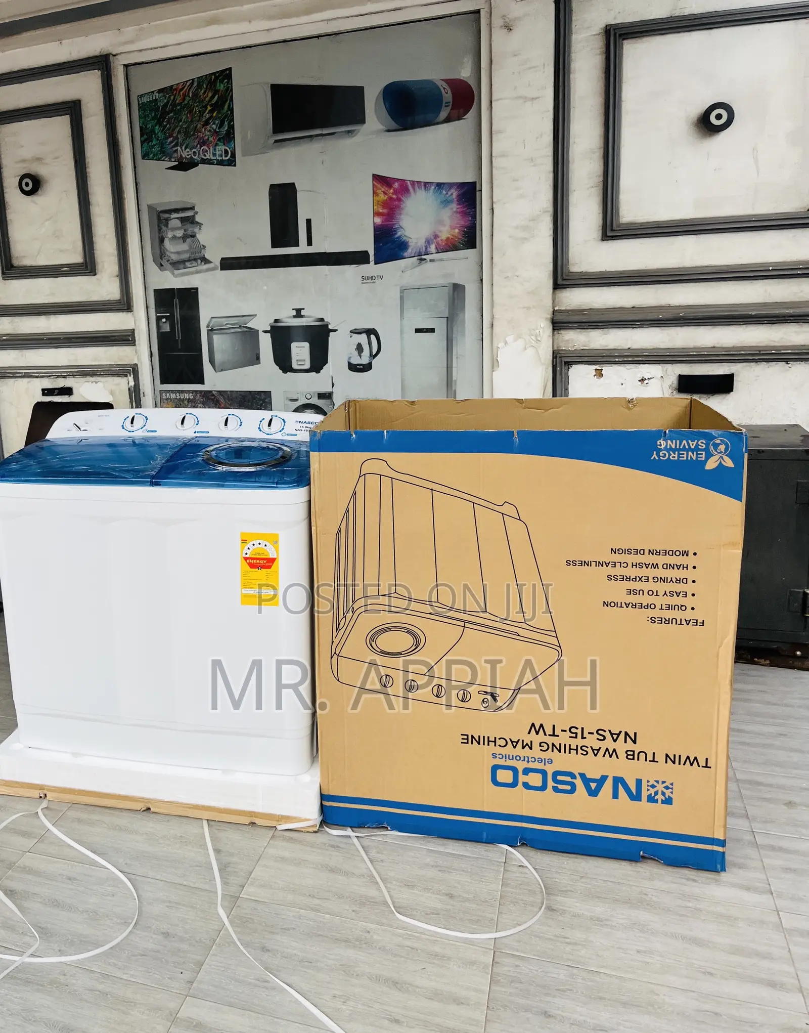 Beautiful Made Nasco White Top Load 11kg Washing Machine