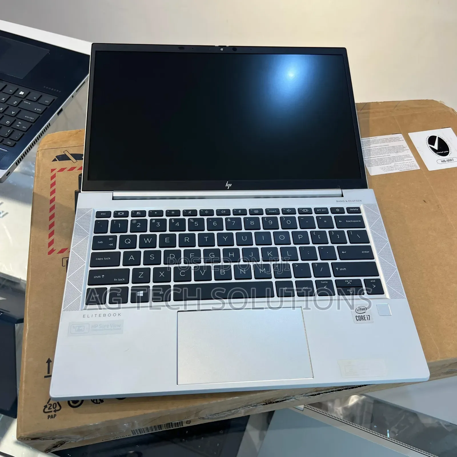 New Laptop HP EliteBook 830 G7 16GB Intel Core I7 SSD 512GB