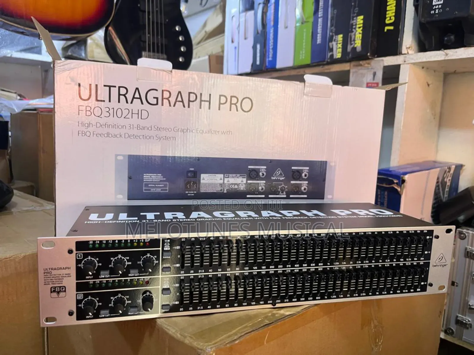 Behringer Ultragraph Pro Fbq3102hd Graphic Equalizer
