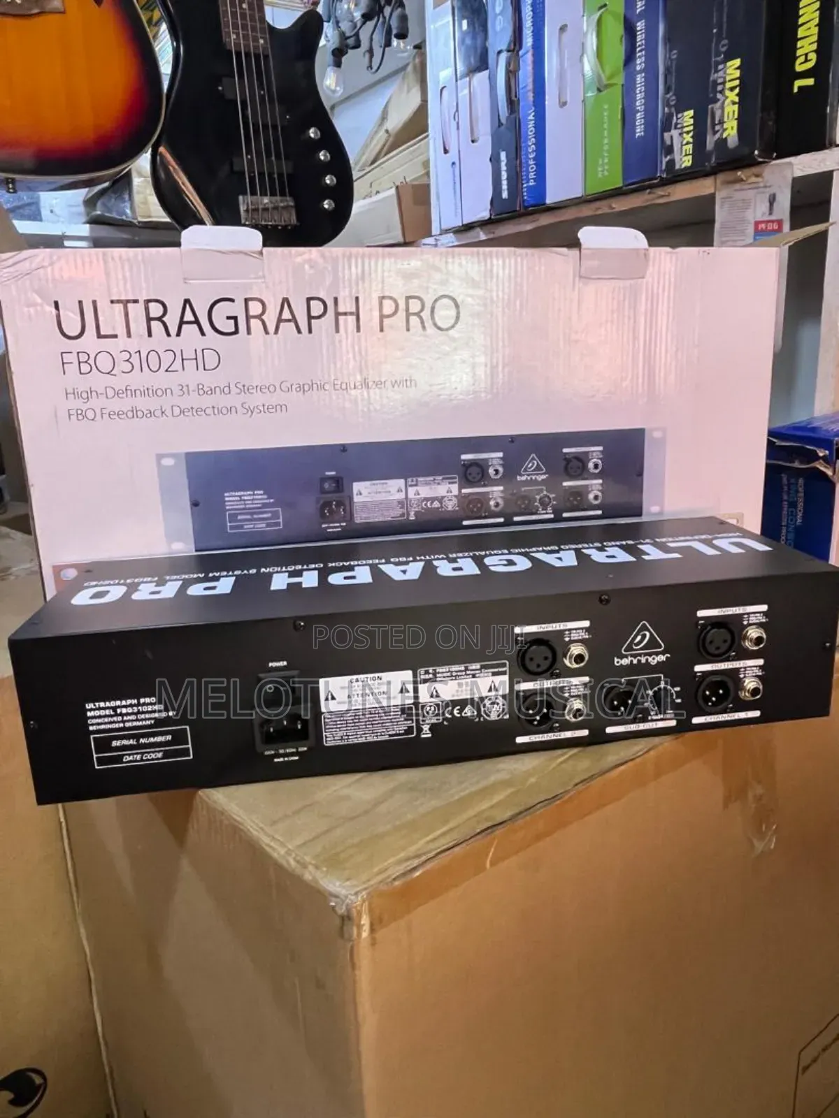 Behringer Ultragraph Pro Fbq3102hd Graphic Equalizer
