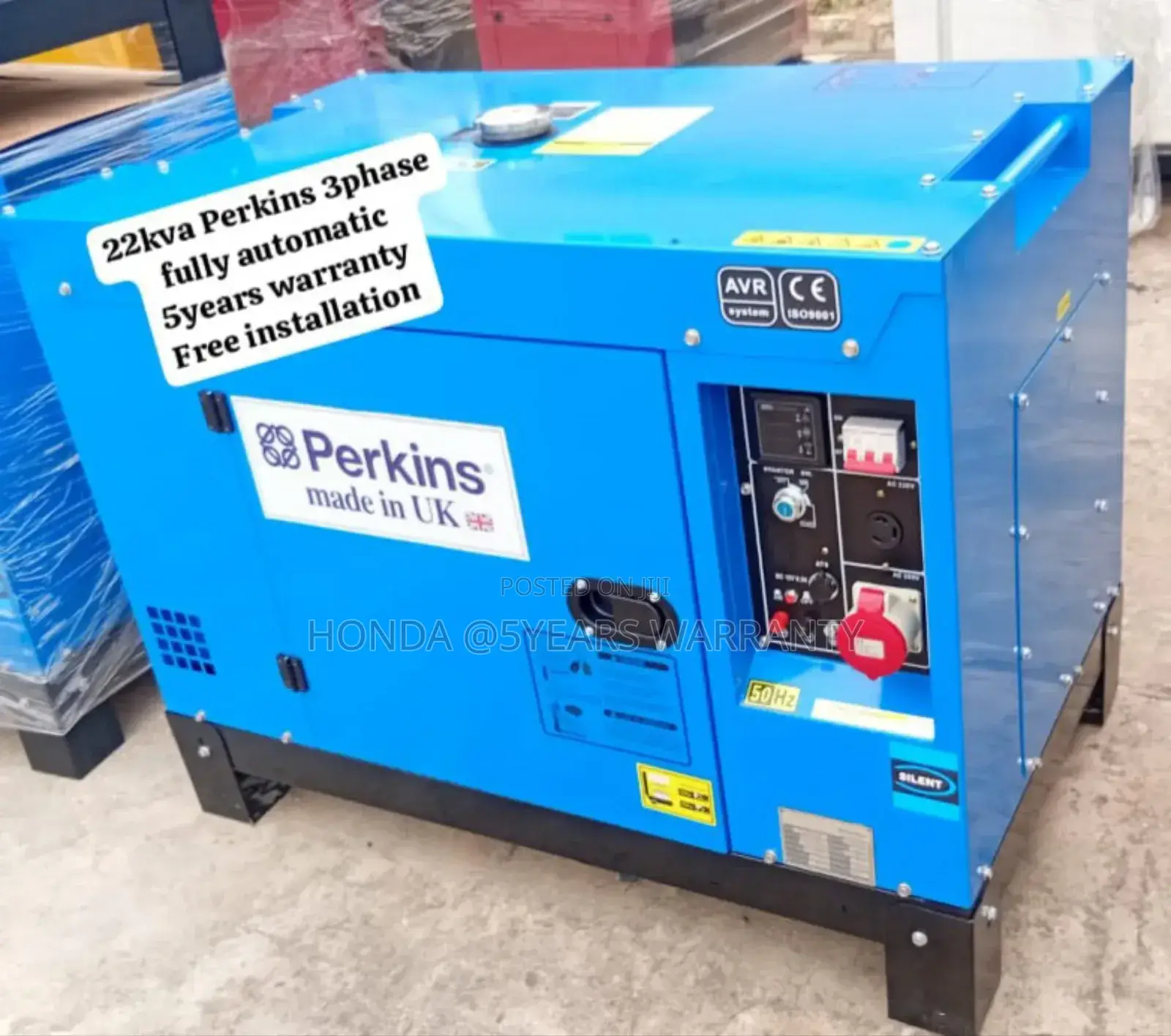 Home Power Solutions 22kva 3phase Ats Perkins Generator 22kv