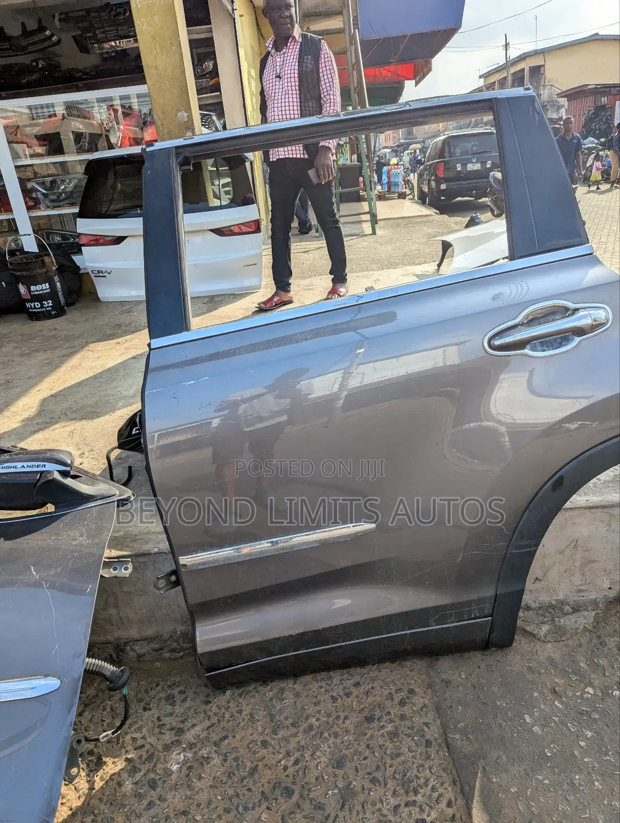 Toyota Highlander 2014,2015,2016,2017,2018,2019 Back Door