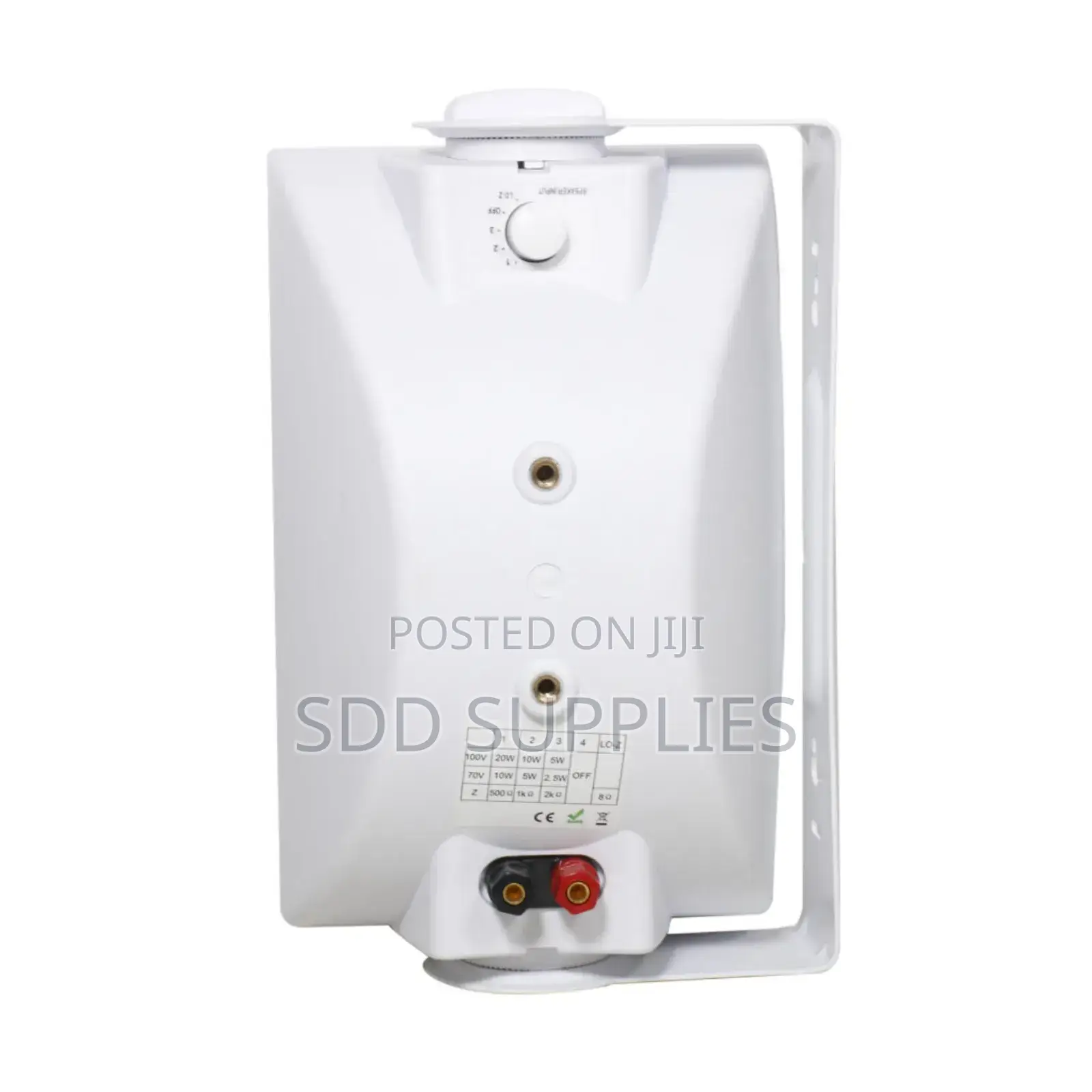 40 Watts Waterproof Outdoor Wall Speaker With Power Taps