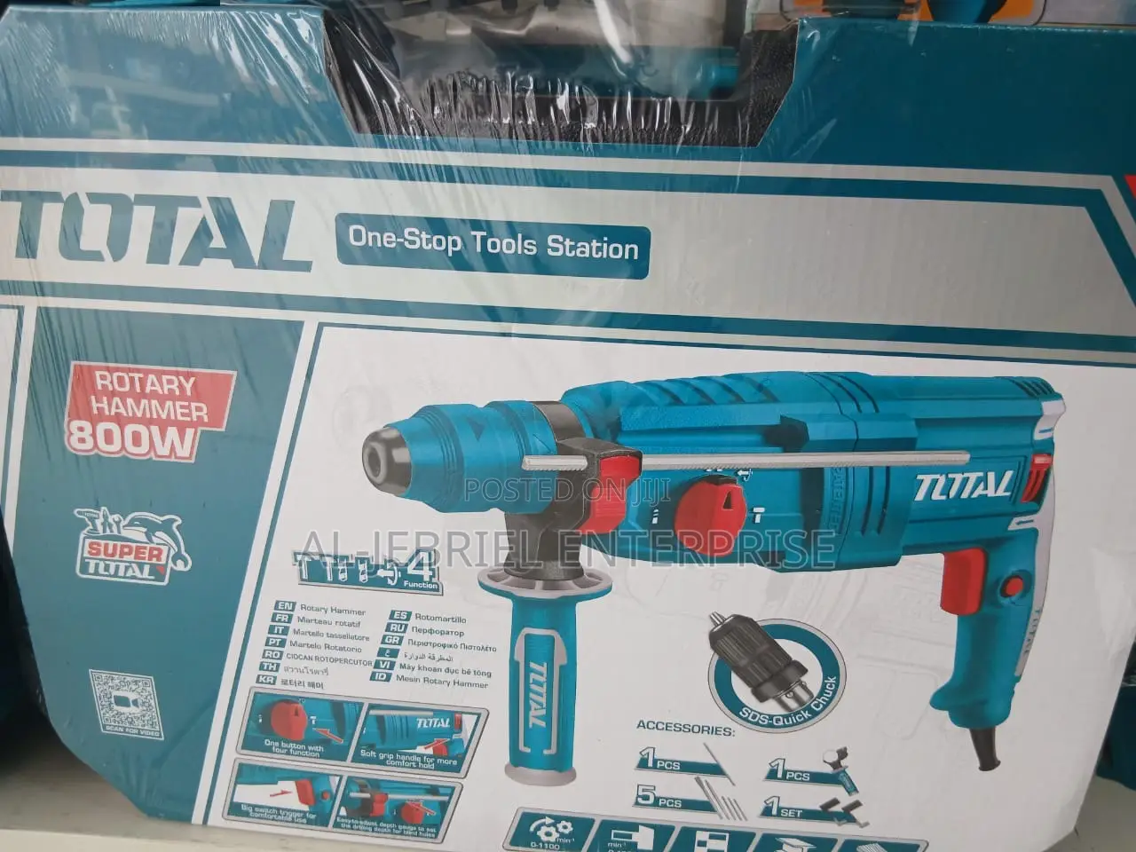 Rotary Hammer Drill 800w (2 Chucks)