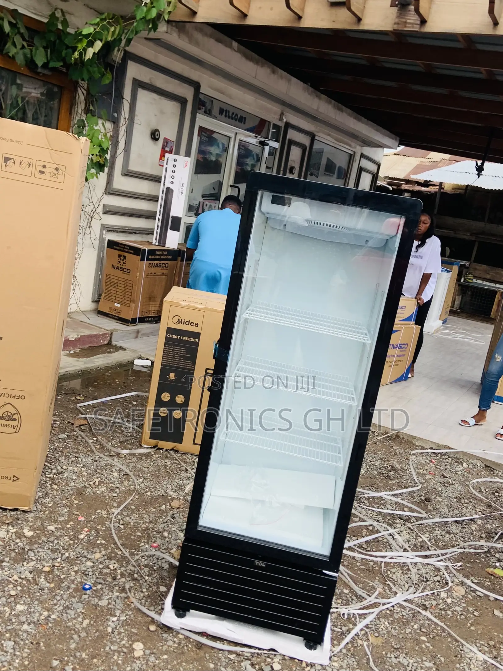 Shop Valuable Black 215 Liters Singledoor Black TCL Fridge