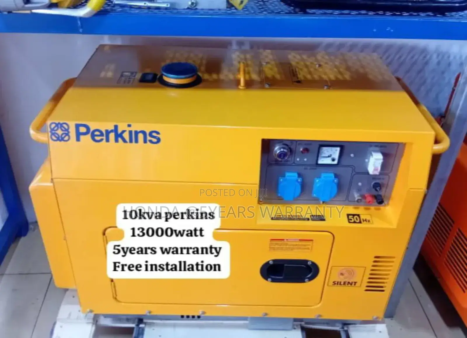 Power Up Systems Perkins 10kva 13000wax Diesel Generator