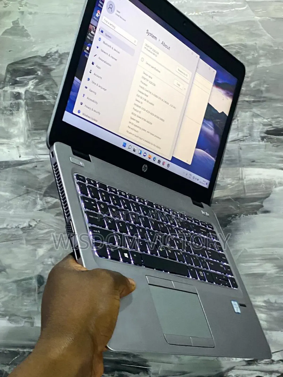 New Laptop HP EliteBook 840 G3 8GB Intel Core I5 SSD 256GB