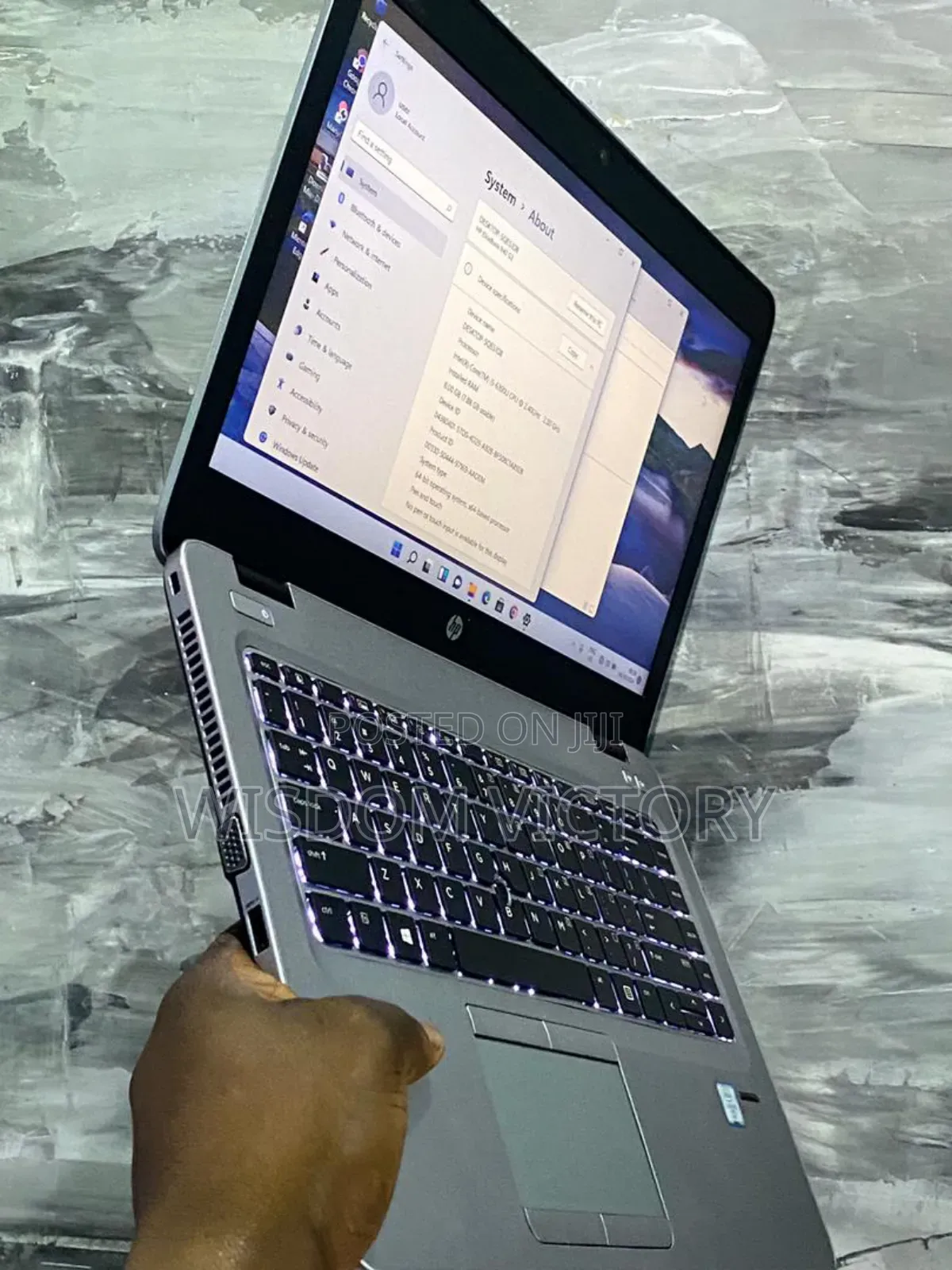 New Laptop HP EliteBook 840 G3 8GB Intel Core I5 SSD 256GB