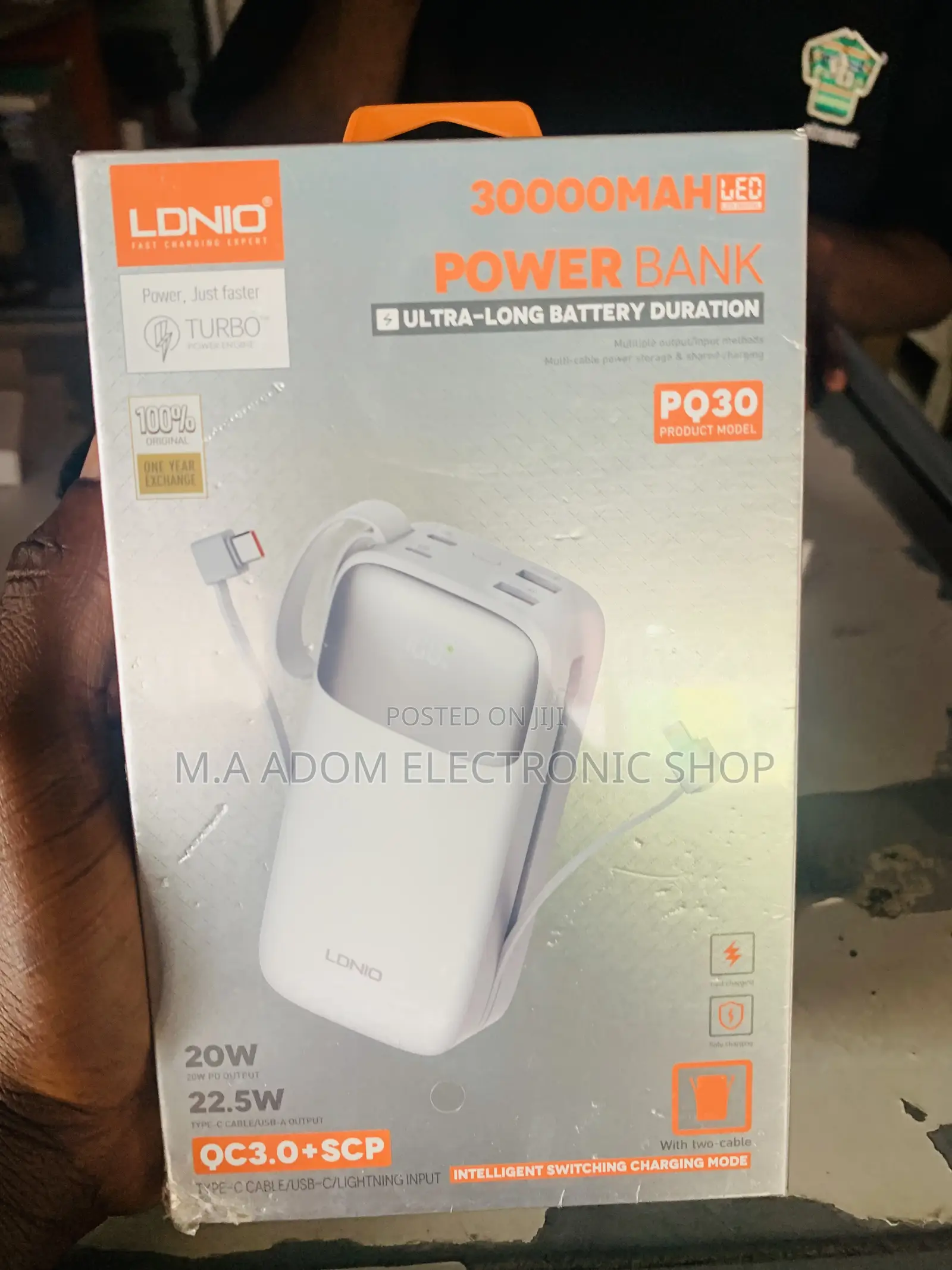 Power Bank 30000 Mah Ultra Long Lasting Duration